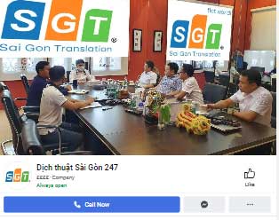 Facebook Dịch Thuật Sài Gòn