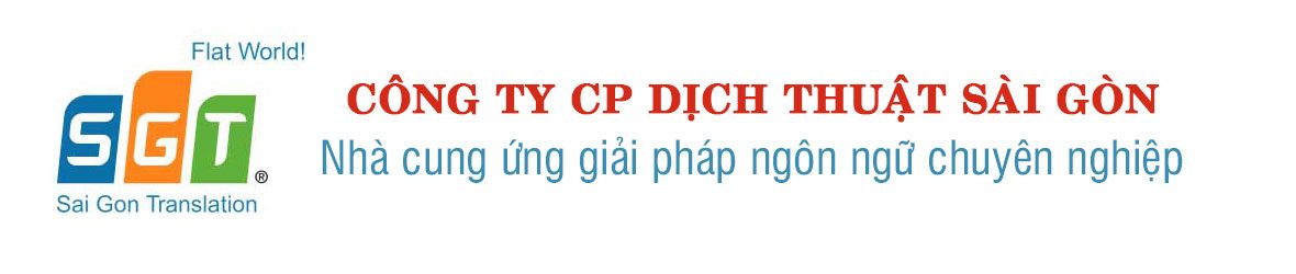 Công ty CP dịch thuật Sài Gòn