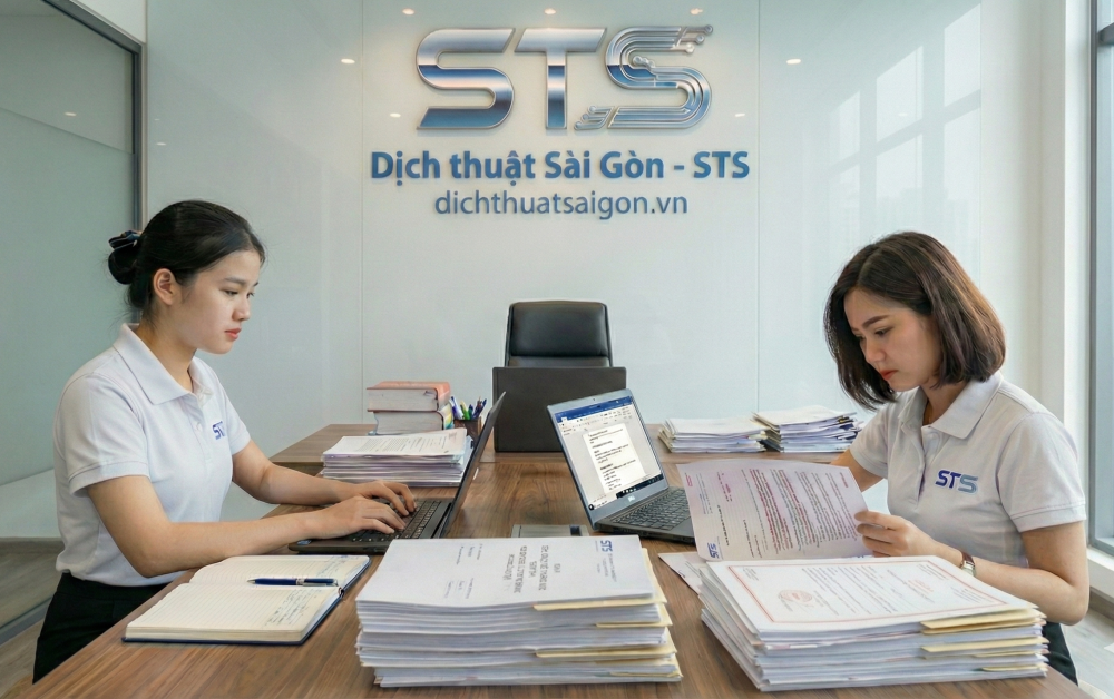 Chuyên gia dịch thuật chuyên ngành tại STS